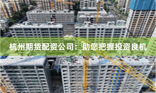 杭州期货配资公司：助您把握投资良机